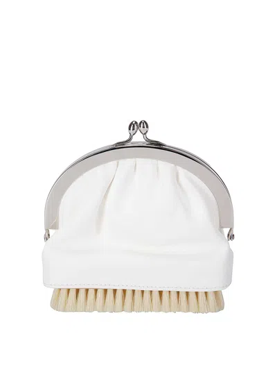 Niccolò Pasqualetti Brush Purse In White