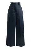 Niccolò Pasqualetti Campo Wide-leg Pants In Blue