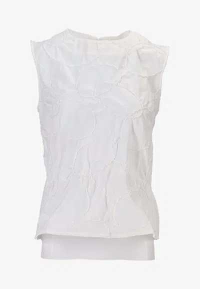 NICCOLÒ PASQUALETTI CARTA SLEEVELESS TANK TOP