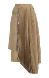 Niccolò Pasqualetti Cavo Tailoring Canvas Skirt In Neutral