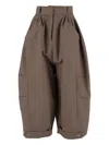 Niccolò Pasqualetti Moon Pant In Brown