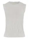 Niccolò Pasqualetti Cotton Tank Top With Embroidery