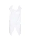Niccolò Pasqualetti Draped Asymmetric Top In White