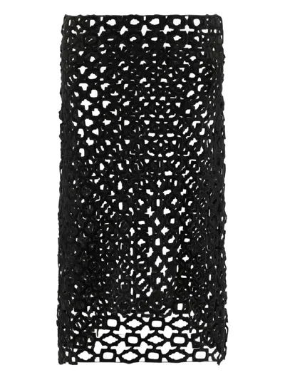 NICCOLÒ PASQUALETTI EMBROIDERED LONG SKIRT