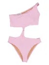 Niccolò Pasqualetti Fluido Cut-out Bikini In Pink