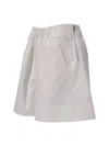 Niccolò Pasqualetti Gurkha Shorts - Japanese Cotton Twill In White