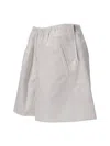 Niccolò Pasqualetti Gurkha Shorts - Japanese Cotton Twill In White