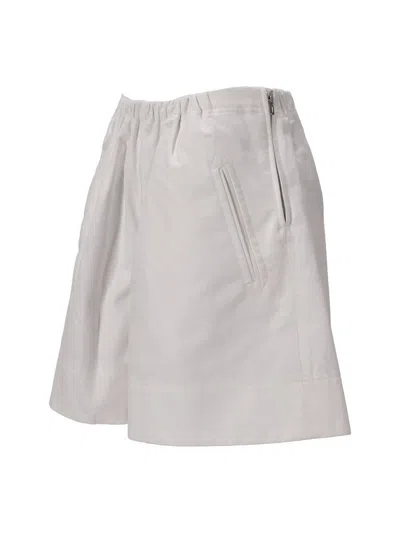 Niccolò Pasqualetti Gurkha Shorts - Japanese Cotton Twill In White