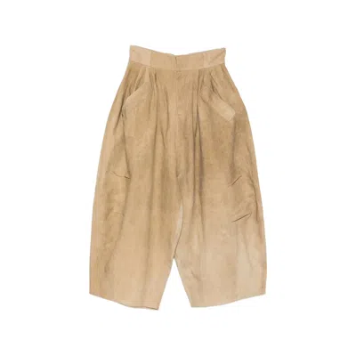 Niccolò Pasqualetti Luna Pocket Trousers In Neutral