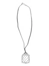 Niccolò Pasqualetti Net Necklace In Black