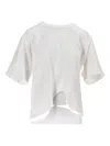 Niccolò Pasqualetti Onda Curved-hem T-shirt In White