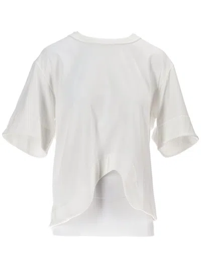 Niccolò Pasqualetti Onda Tee In White