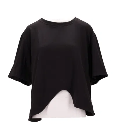 Niccolò Pasqualetti Onda Tee Cotton Jersey T-shirt In Black