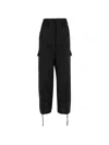 Niccolò Pasqualetti Panelled Drawstring Pants In Black