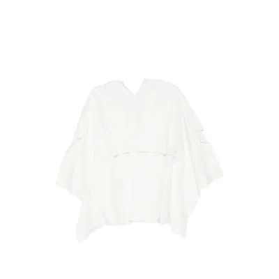 Niccolò Pasqualetti Panello V-neck Top In White