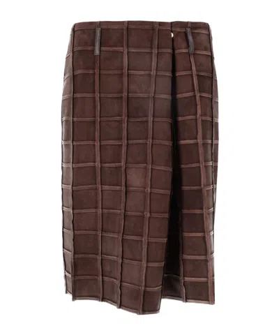 NICCOLÒ PASQUALETTI PIEGA SKIRT