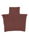 Niccolò Pasqualetti Ribbed-knit Top In Brown