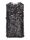Niccolò Pasqualetti Sequined Tank Top In Multi