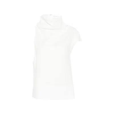 Niccolò Pasqualetti Serra High-neck Top In White