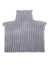 Niccolò Pasqualetti Soft Top Shrug Scarf In Gray