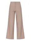 Niccolò Pasqualetti 'tegola' Palazzo Pants In Beige