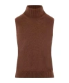 Niccolò Pasqualetti Turtleneck Knitted Sleeveless Top