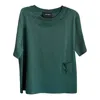 Nice Breed Men's Green Forest Double Collar Tee In Green