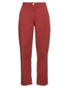 Nice Things By Paloma S. Woman Pants Brick Size 4 Cotton, Elastane In Red