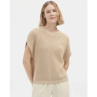 Nice Things Jersey-chaleco Oversize In Neutral