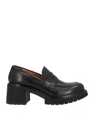 Niche Woman Loafers Black Size 9 Calfskin