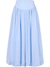 Nicholas Amabelle Midi Skirt In 蓝色