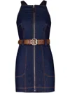 Nicholas Andri Mini Dress In Blue