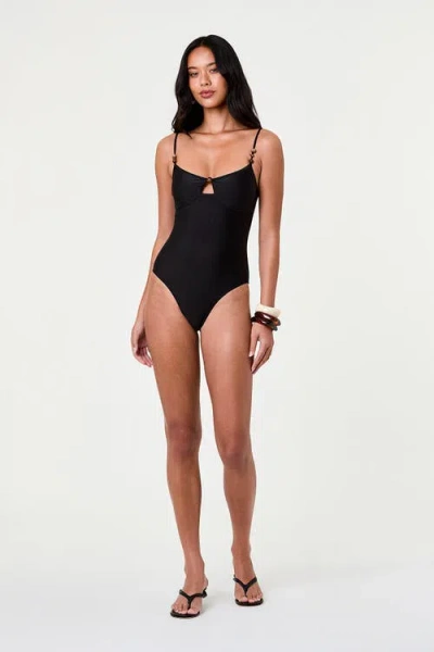 Nicholas Anela One Piece Swim Suit In Black