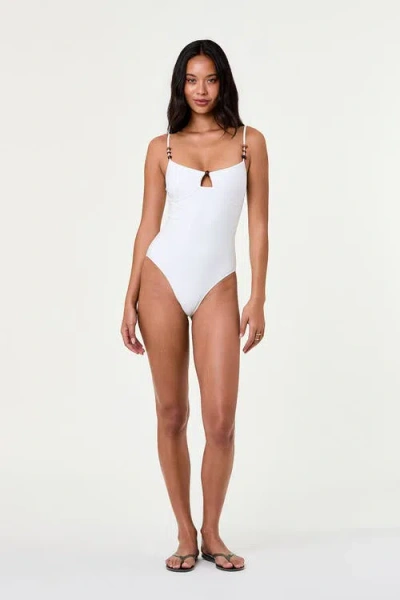 Nicholas Anela One Piece Swim Suit In White