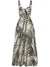 Nicholas Anya Maxi Dress In Neutrals