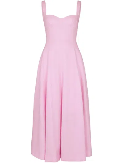 Nicholas Anya Maxi Dress In Pink