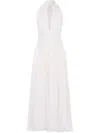 Nicholas Arella Maxi Dress In 白色