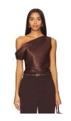 Nicholas Asher Top In Chocolate