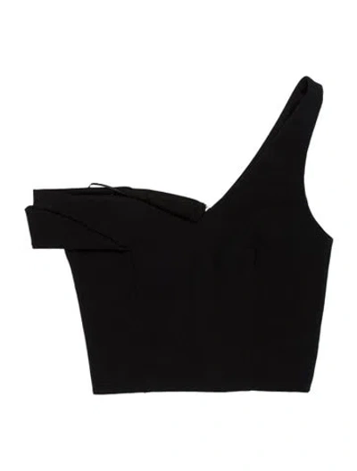 Pre-owned Nicholas Asymmetrical Sleeveless Top W/ Tags In Black