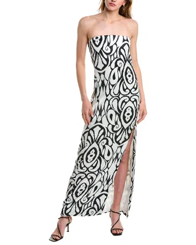 NICHOLAS NICHOLAS AXELIE STRAPLESS TUBE GOWN