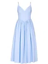 Nicholas Becker Midi Dress In 蓝色