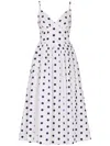 Nicholas Becker Midi Dress In 白色