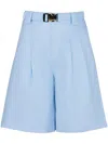 Nicholas Belinda Wide Leg Short In Blue