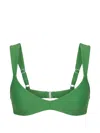Nicholas Bridget Balconette Top In Green