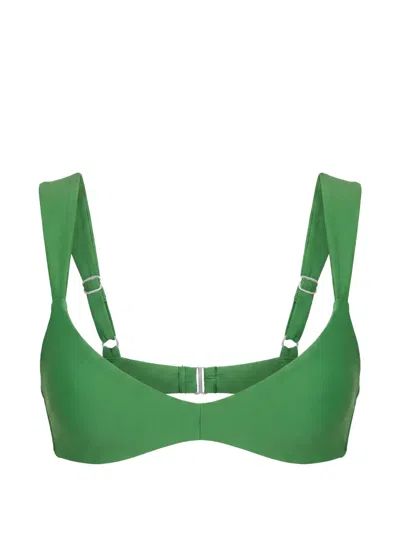 Nicholas Bridget Balconette Top In Green
