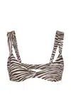 Nicholas Bridget Balconette Top In Multi
