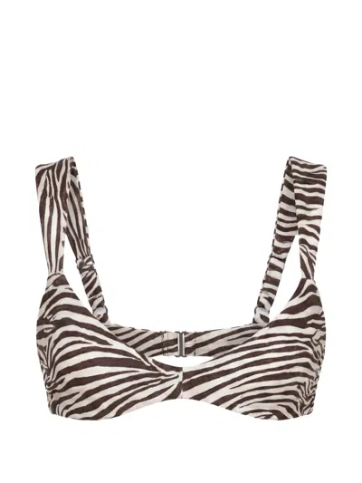 Nicholas Bridget Balconette Top In Multi