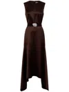 Nicholas Carla Dress In Brown