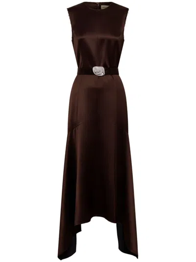 Nicholas Carla Dress In Brown