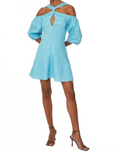Nicholas Casi Dress In Pool In Blue